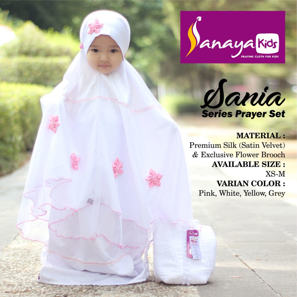 Mukena Anak balita Sania