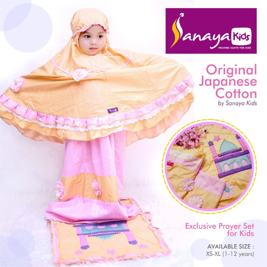 Mukena ANak Katun Jepang