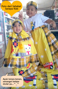 mukena-anak-katun-kuning
