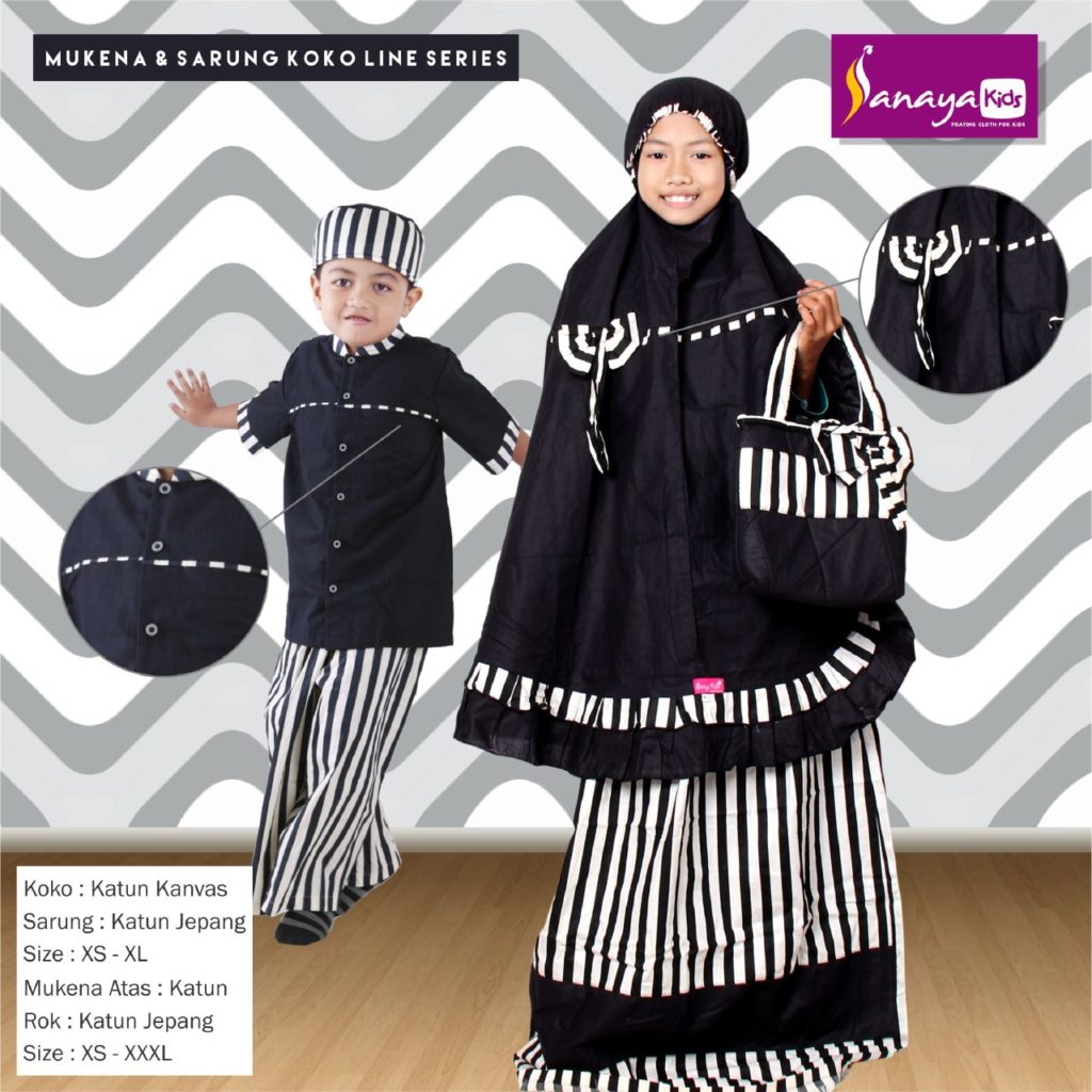 mukena-anak-sarung-line-hitam