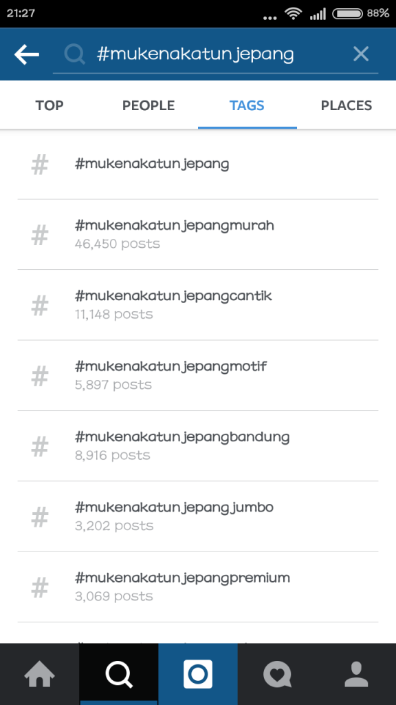 search-mukena-katun-jepang-instagram