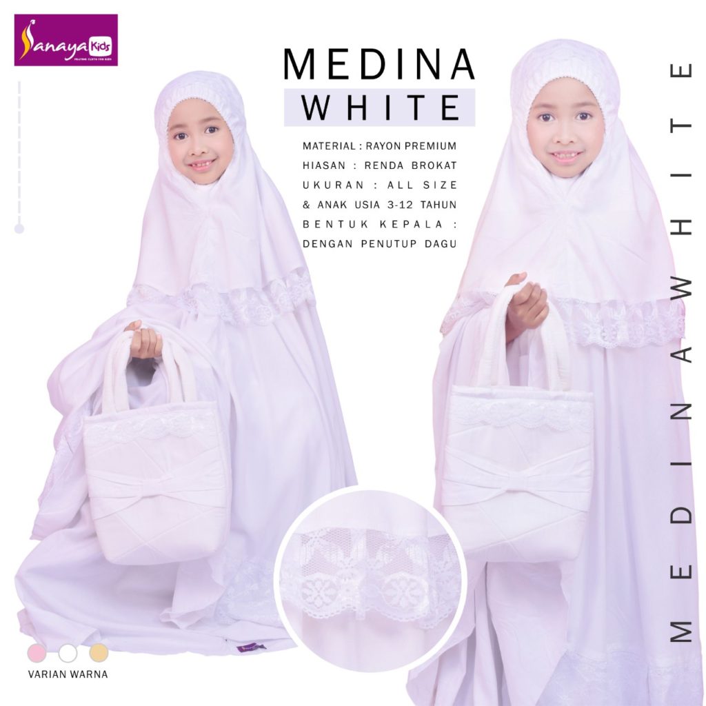 Mukena Anak Premium Eksklusif