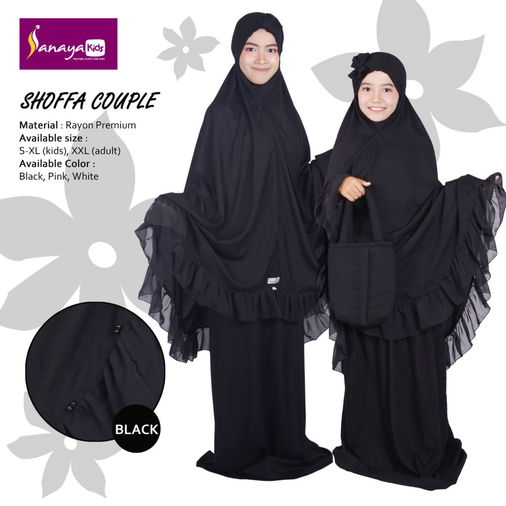 Mukena Couple Sarimbit ibu dan Anak 