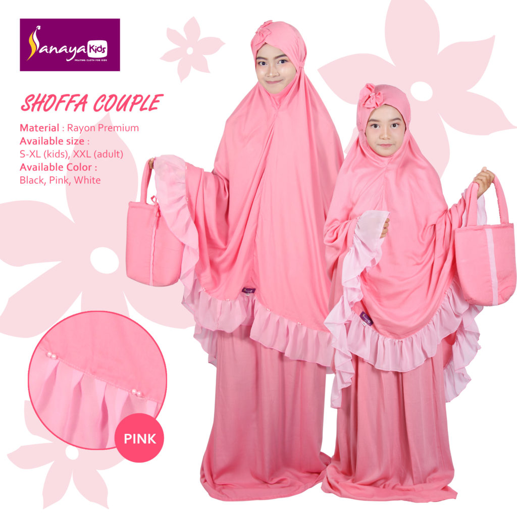 Mukena Couple Sarimbit ibu dan Anak 