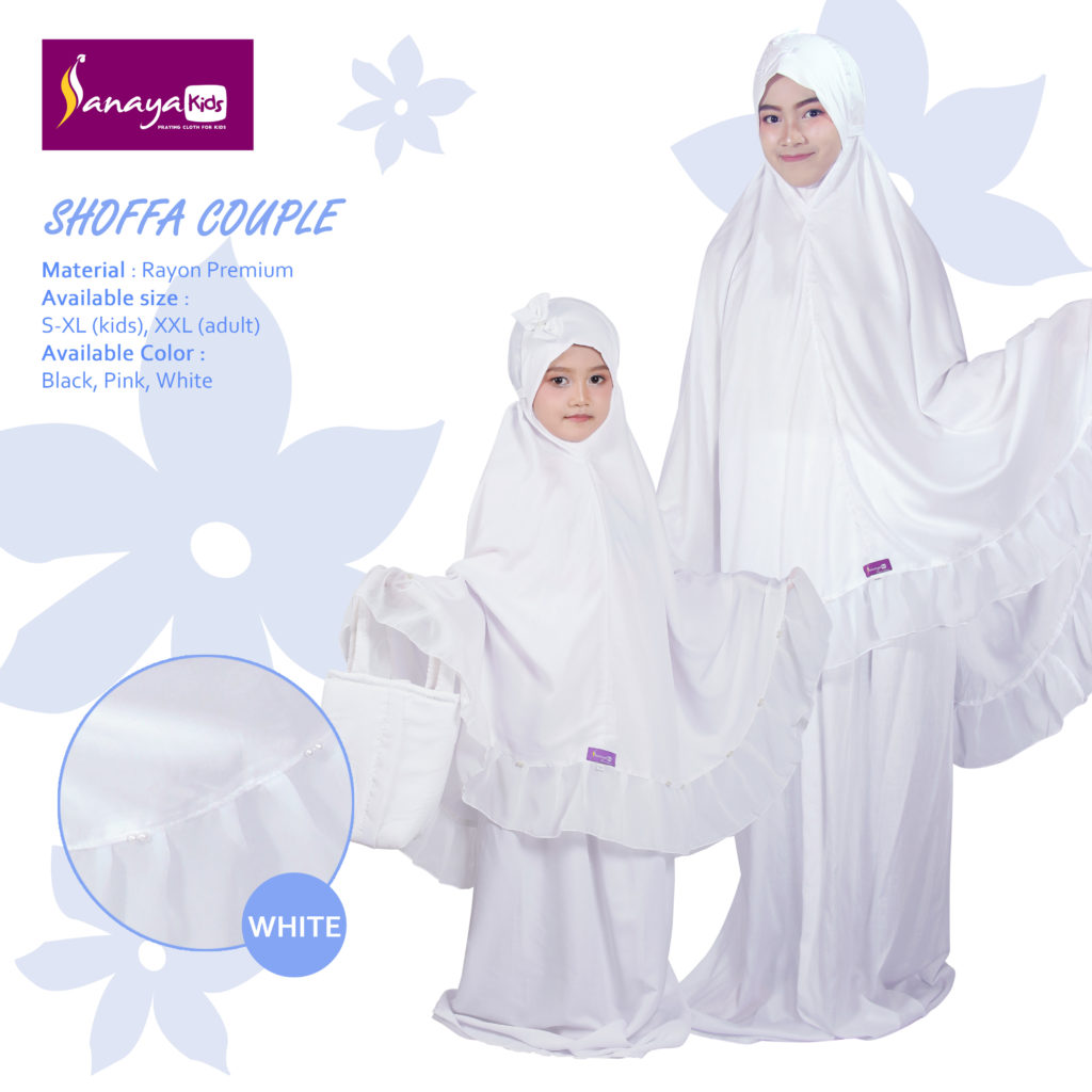 Mukena Couple Sarimbit ibu dan Anak 