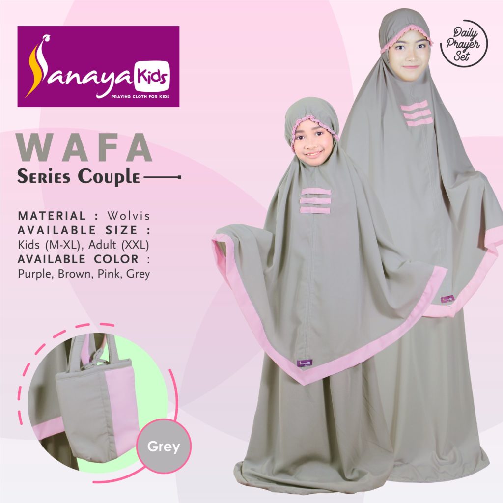 Mukena Couple ibu dan anak