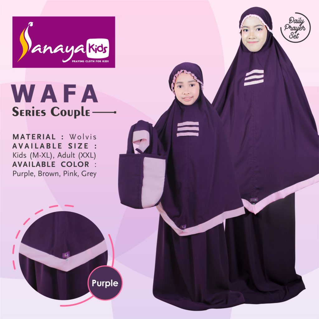 Mukena Couple ibu dan anak