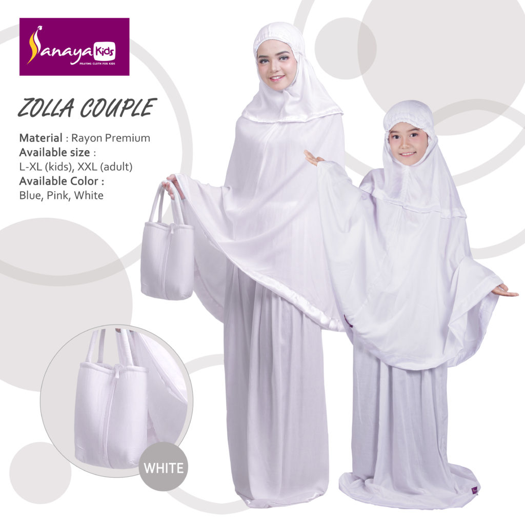 Mukena Couple Sarimbit ibu dan Anak 